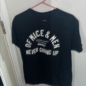 Black Graphic Band T-Shirt